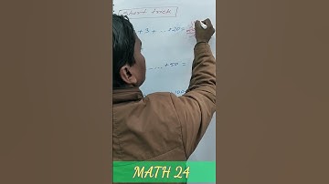 short trick for finding sum of consecutive natural numbers |#shorts |#sumofnaturalnumbers