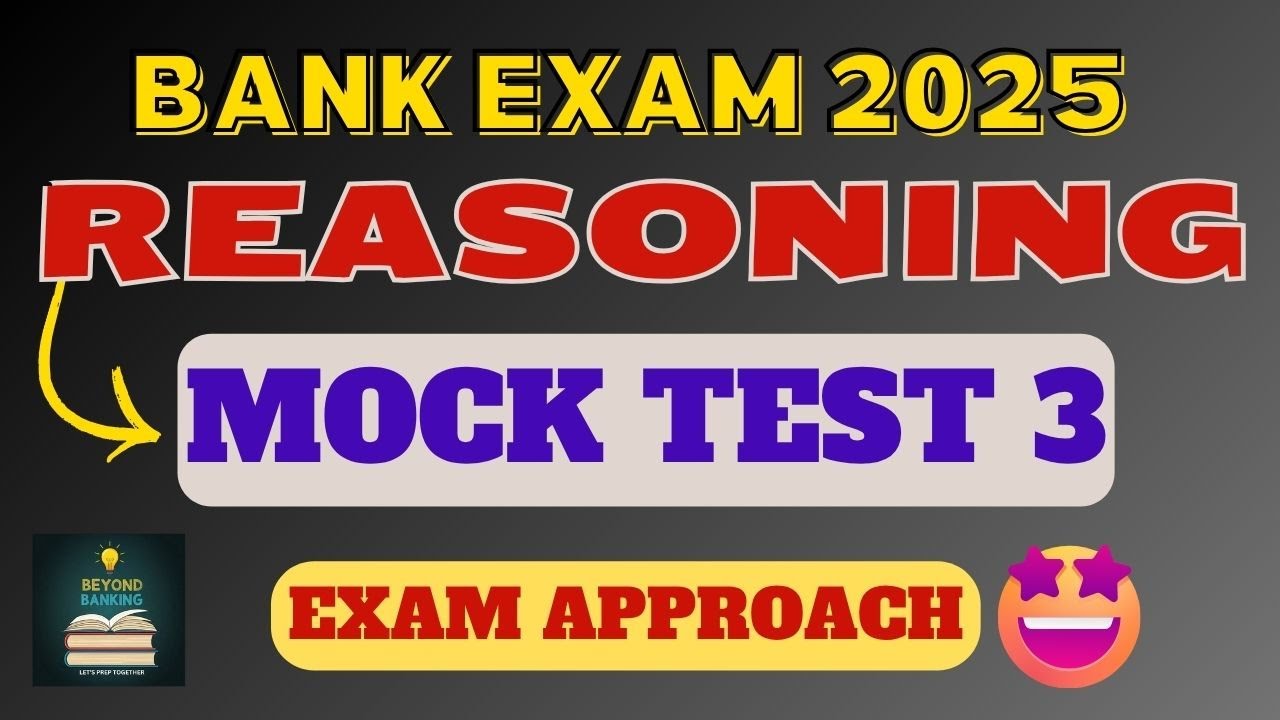Reasoning mock test | ibps rrb po reasoning mock test | reasoning mock ...