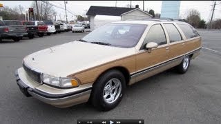 1994 Buick Roadmaster Estate Wagon Start Up, Exhaust, And In Depth Review