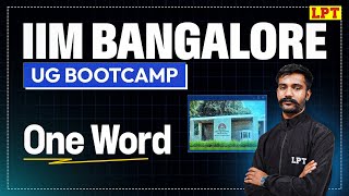 IIM Bangalore UG: VARC | One Word | VARC for IIM-B UG Preparation | By Govind Sir