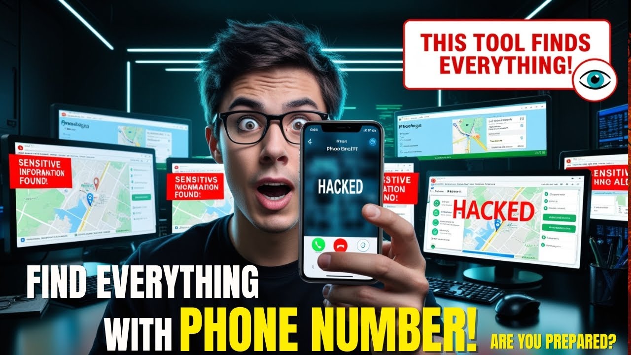 How Hackers Trace You With Just a Phone Number ⚠️ | Mr. Holmes Tool Full Tutorial in Hindi 2025