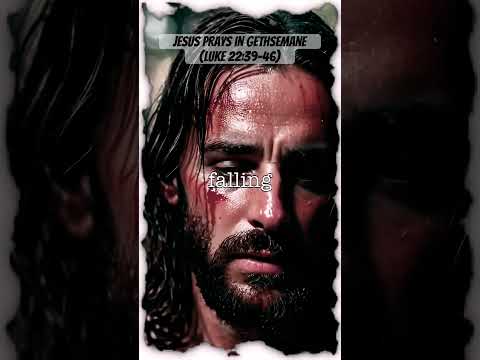 Jesus Prays in