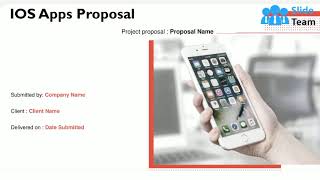 IOS Apps Proposal PowerPoint Presentation Slides