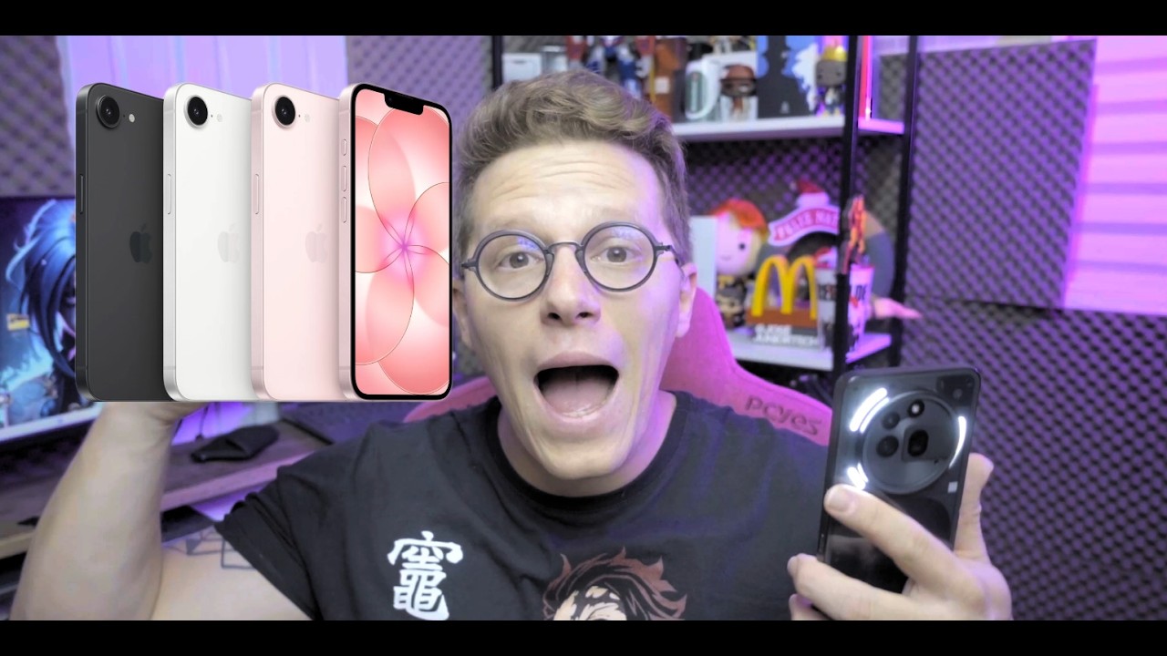 IPHONE 17E - APPLE LANÇOU A VERSÃO MELHORADA DO MEU IPHONE FAVORITO! MAS NÃO MUDOU QUASE NADA KKKK