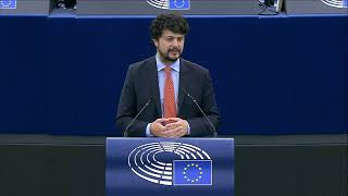 Intervento in Plenaria a Strasburgo di Brando Benifei, capo delegazione eurodeputati pd, sulla salute mentale sul luogo di lavoro