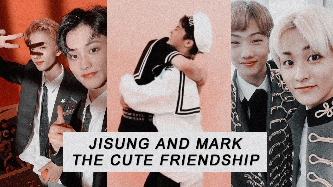 Jisung and Mark the cute friendship.