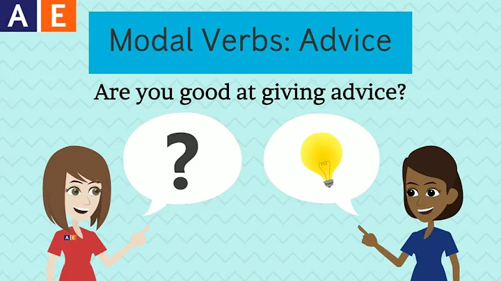 Modals for Advice: Should & Should Not