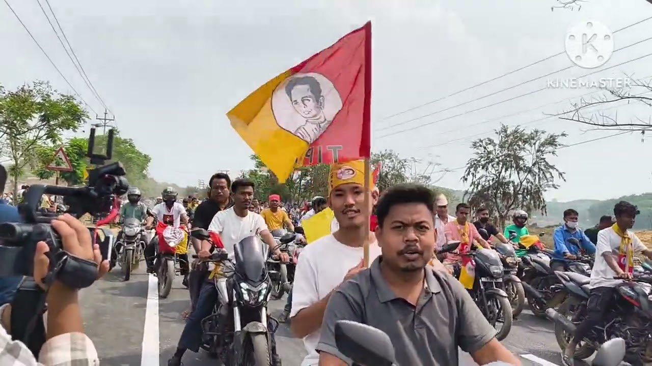 Bike relay khwlaijak kha tipramotha ni twi dulmung bai #tk Mahesh Debbarama 