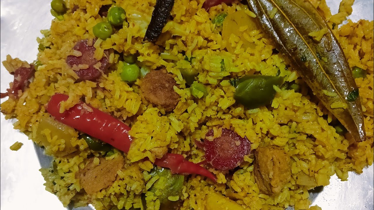 Aalu mater tahri vegetable recipe 