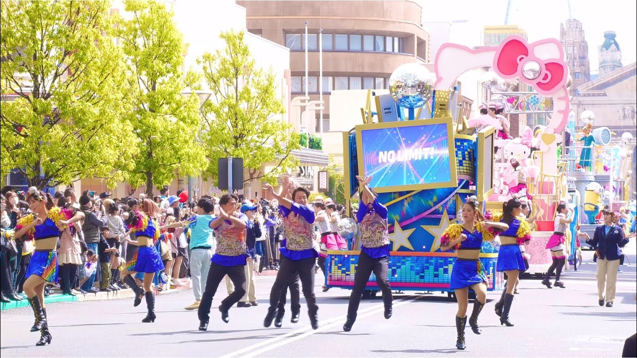 【4K】USJ（NO LIMIT! パレード）2024.3.30-