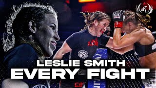 EVERY Leslie Smith FIGHT from Invicta FC (COMPILATION)