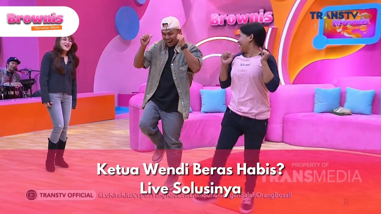 Ketua Wendi Beras Habis? Live Solusinya - BROWNIS (10/1/25) P1