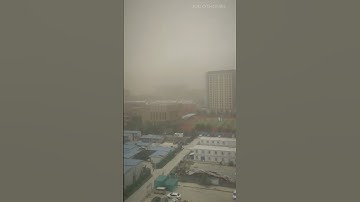 Shocking Lightning Strikes Near Warehouses – Real Footage!