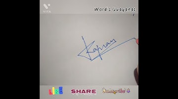 Signature Style | RAMAN signature style | Calligraphy | Unique Style ✍🏻🖌️🎨