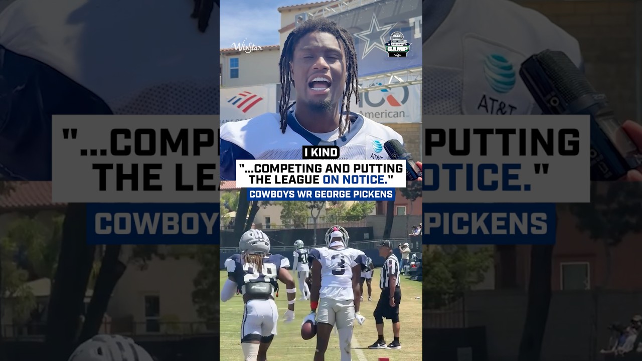 George Pickens’ Camp Has NFL ON NOTICE 😳 #cowboys