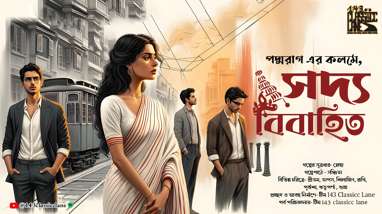 সদ্যবিবাহিত: Bengali Love audio story | প্রেমের গল্প | Bengali Emotional Story | 143 Classicc lane