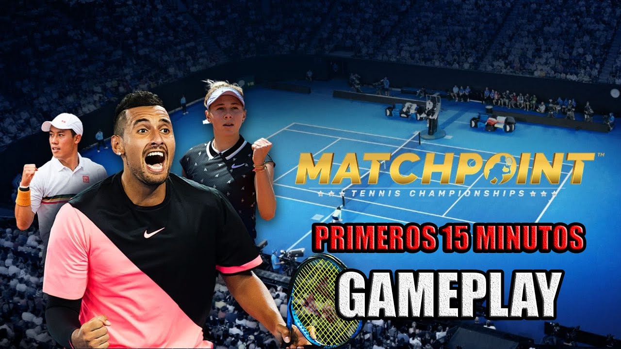 Matchpoint Tennis Championships - Primeros 15 minutos del juego (Gameplay)