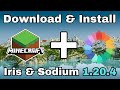 How To Download Iris & Sodium In Minecraft 1.20.4