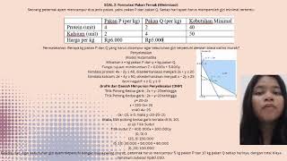 Details Tugas Rutin 1 : Program Linier : Pemecahan Soal Dengan Metode Uji Titik Sudut Dan Garis Selidik Guide