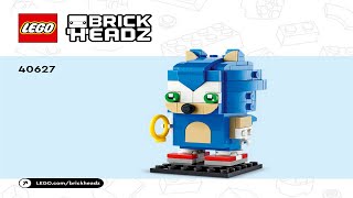 LEGO instructions - BrickHeadz - 40627 - Sonic the Hedgehog screenshot 4