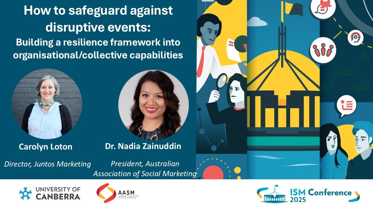 Workshop: How to safeguard against disruptive events, Carolyn Loton and Dr Nadia Zainuddin
