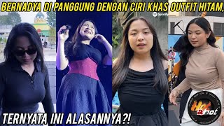 Bernadya Hot News Bernadya Di Panggung Dengan Ciri Khas Outfit Hitam, Ternyata Ini Alasannya