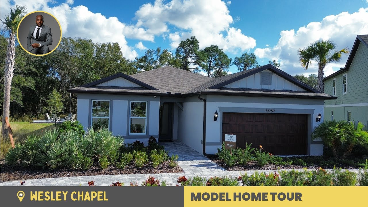 Новый дом с 3 спальнями в Уэсли-Чейпел | Pulte Homes Medina • Жилой комплекс курортного типа