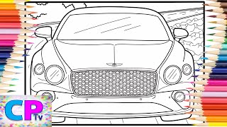 Bentley Continental GT/Bentley Car Coloring Pages/Kovan & Electro Light - Skyline [NCS Release]