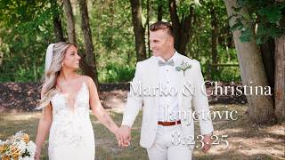 Marko & Christina Janjetovic | 8.23.25 | The Barn in Canal Fulton | Canal Fulton, OH