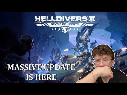 NEW ENEMIES + Warhammer 40K Warbond ARE HERE — Helldivers 2 Devoid of Liberty Update!