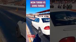 Honda Civid D15 Vtec Turbo Vs Neon 2.4 Turbo🔥🇲🇽En Chihuahua Mexico