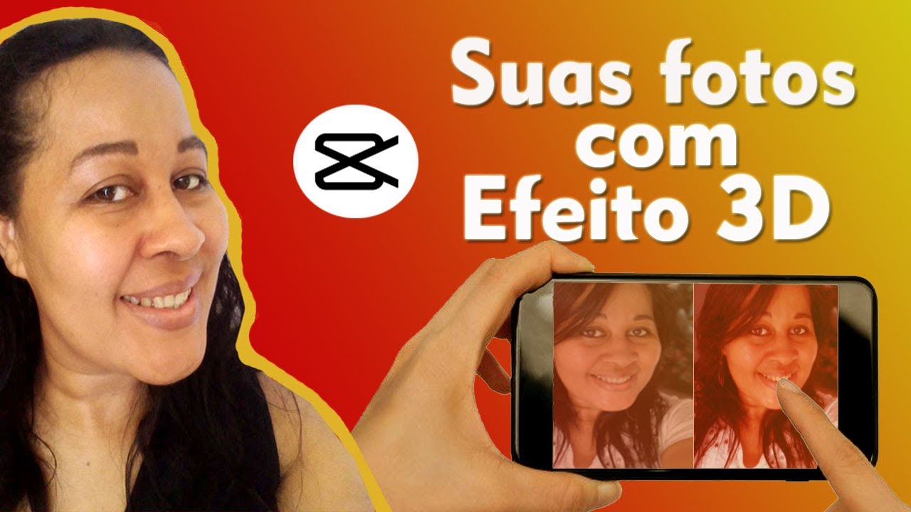 Como fazer efeito 3D nas fotos usando nova função capcut/Oi scsantana ...
