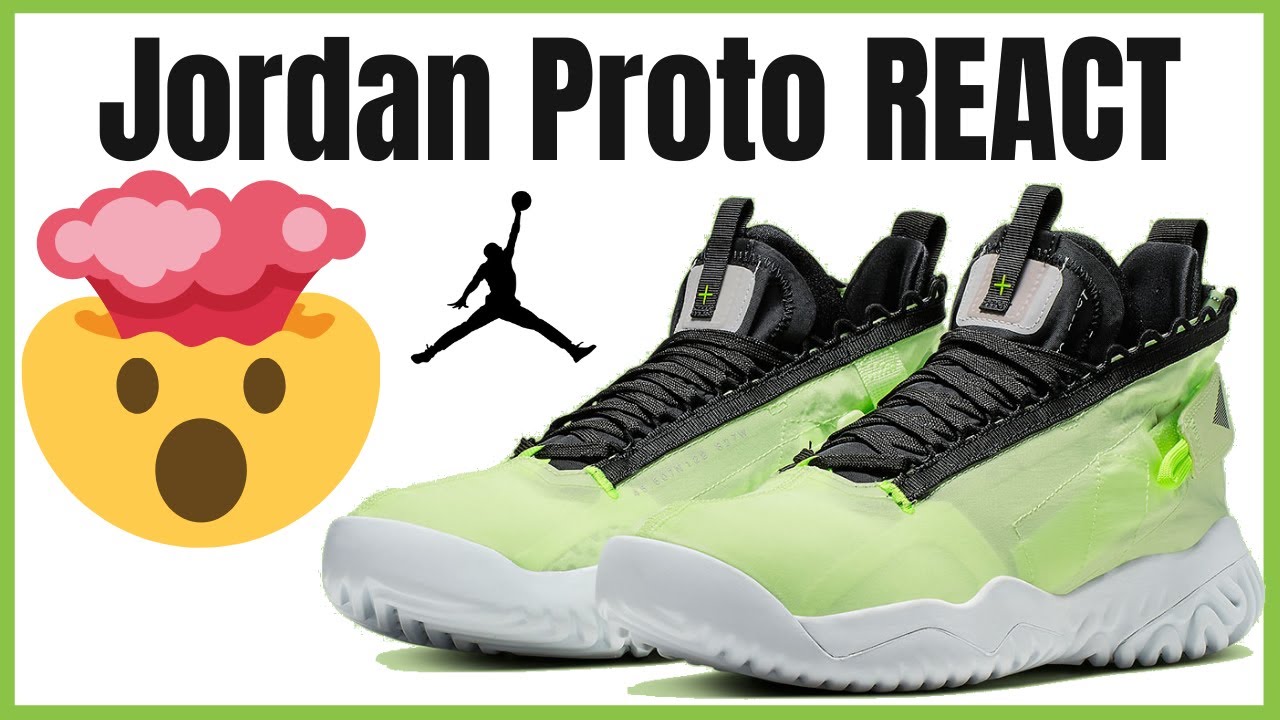 ✓ Jordan Proto REACT ¿Las comprarías o no? 👏🏻 (Review en ESPAÑOL) -  YouTube