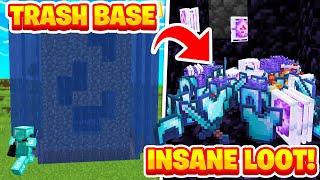 This TRASH Minecraft Factions Base had INSANE LOOT...(OP)