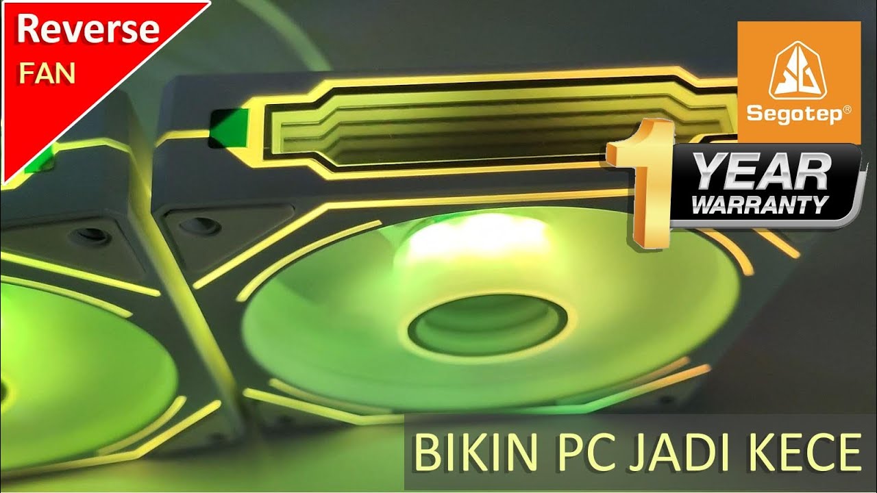 Fan Reverse PC Murah! Cuma 100 Ribuan | Segotep HB12 ARGB PWM Infitiy ...