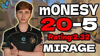 m0NESY 20-5 w/b1t | Rating 2.32 | +VOICE | mirage | FACEIT EU | Aug 12, 2026
