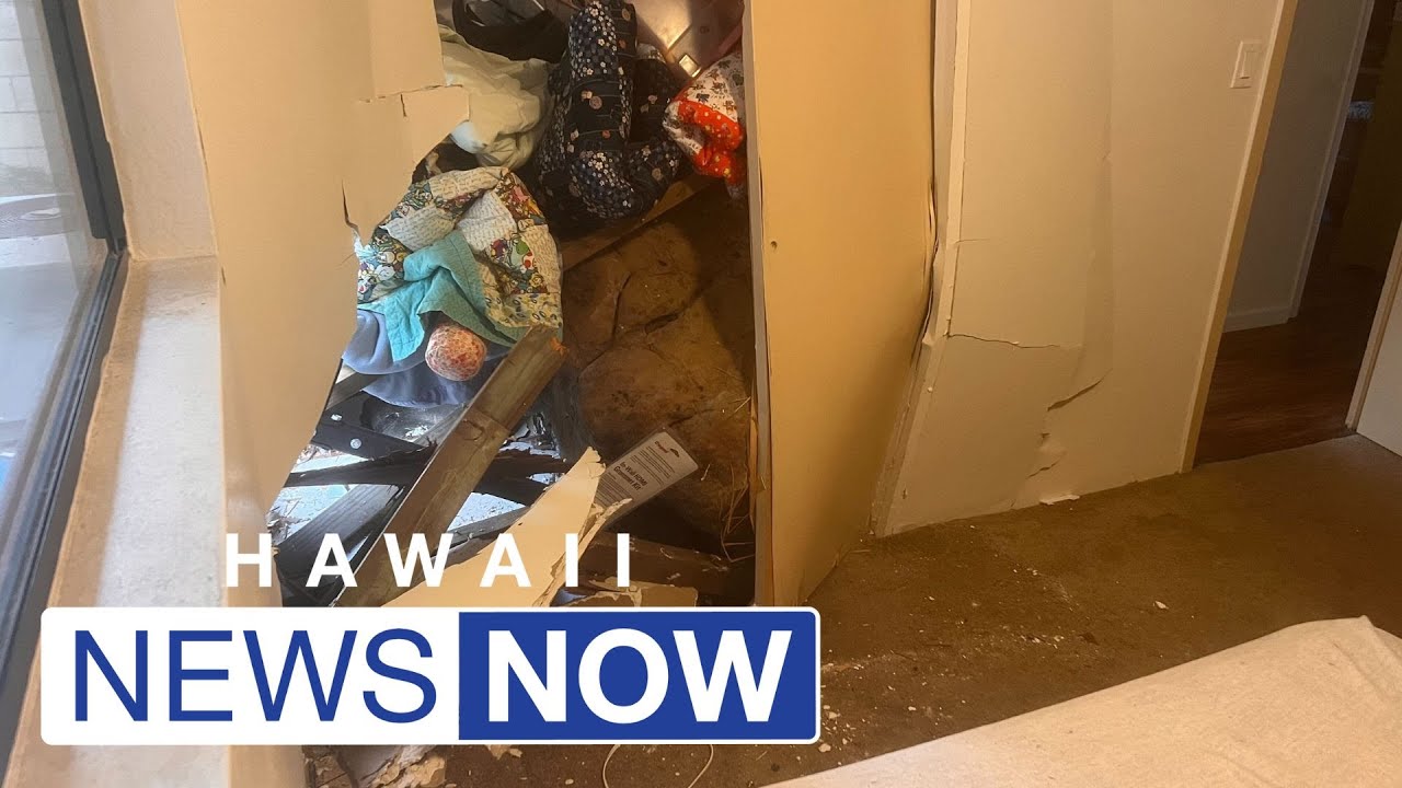 Boulder the size of washing machine slams into home YouTube
