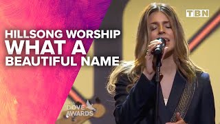 Video thumbnail of "Hillsong Worship: What A Beautiful Name | 48th Annual GMA Dove Awards | TBN"