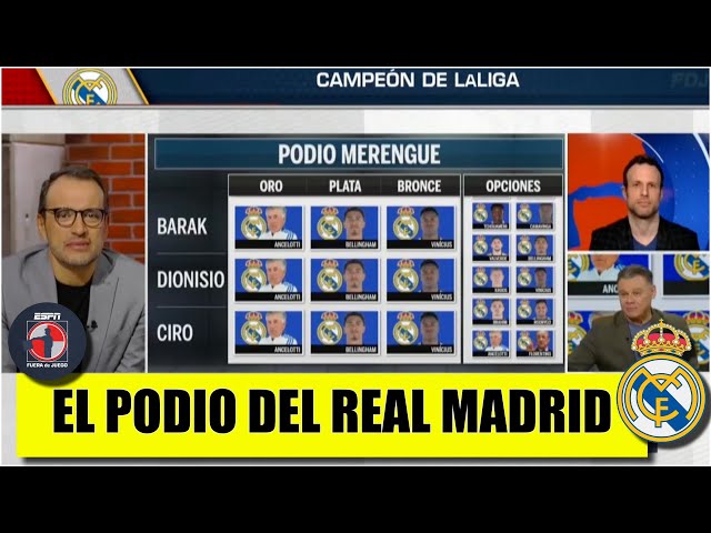 ANCELOTTI, JUDE BELLINGHAM y VINICIUS los más valiosos y claves del REAL MADRID | Fuera de Juego