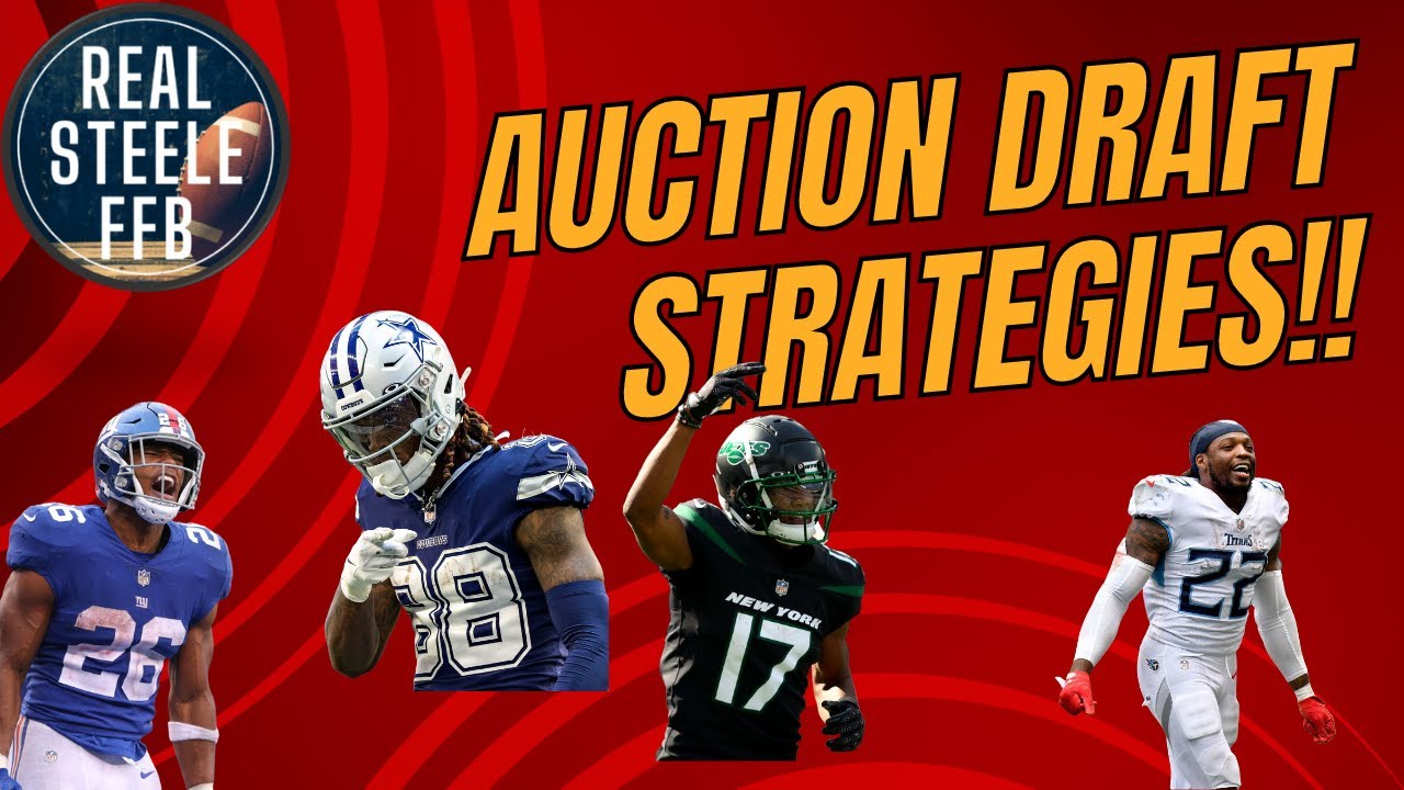 Auction Draft Strategies that Will Win You Your League!! Fantasy ...