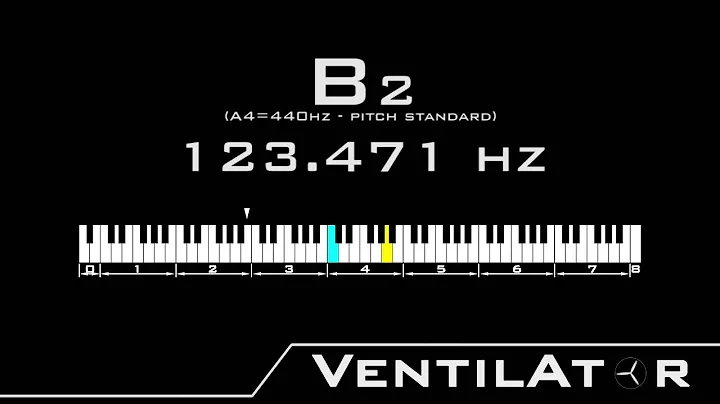 B2 / 123.471hz @A440hz Tone For Instrument Tuning
