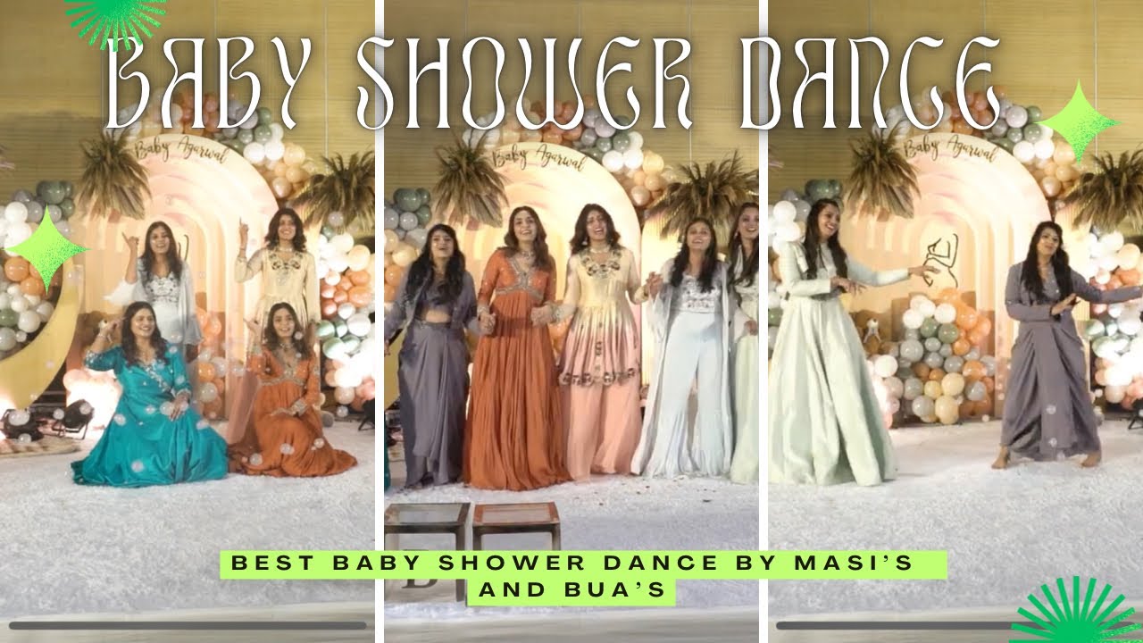 BABY SHOWER DANCE BY MASI AND BUA | CHAND SITARE | ACHIKO BACHIKO KACHIKU | DANCE WITH HIR