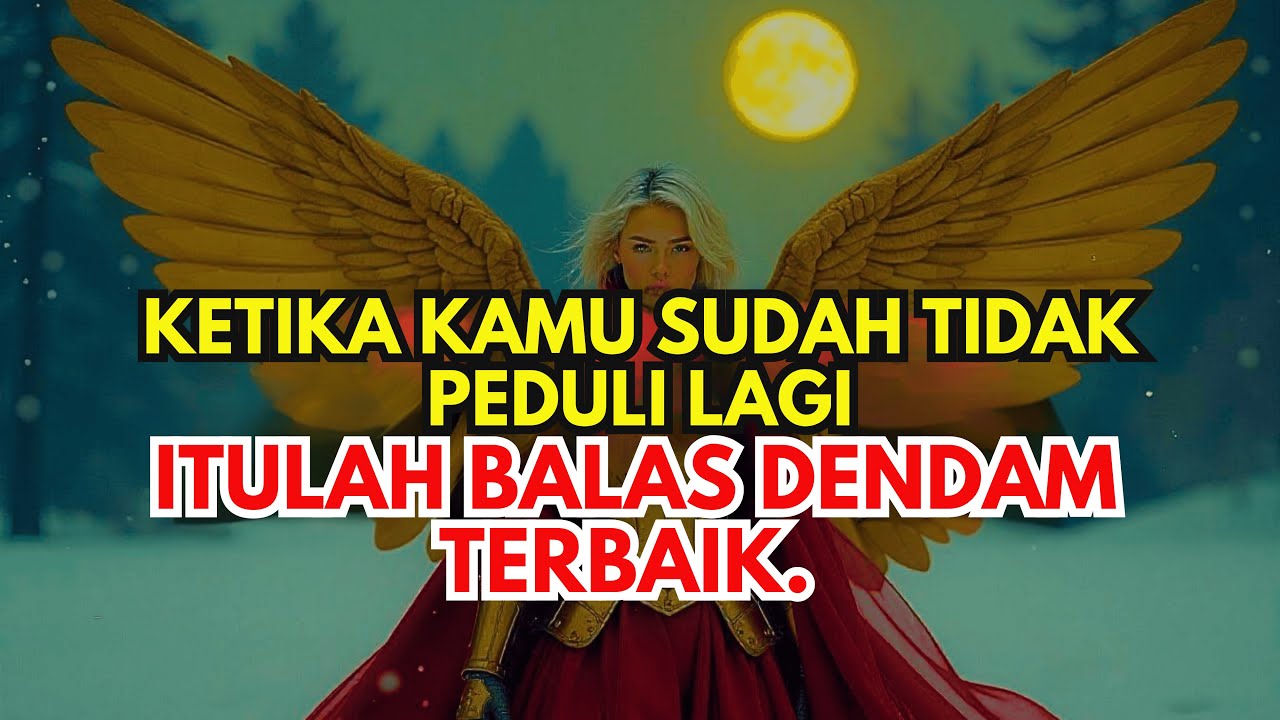 JIWA TERPILIH 🌟 FAKTA BAHWA KAMU TIDAK PEDULI ITU LEBIH MENYAKITKAN DARI BALAS DENDAM
