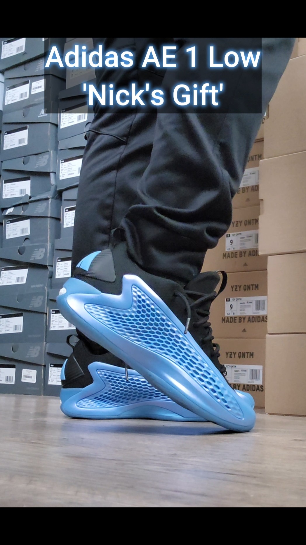 Adidas AE 1 Low 'Nick's Gift' Sneaker On Feet - YouTube