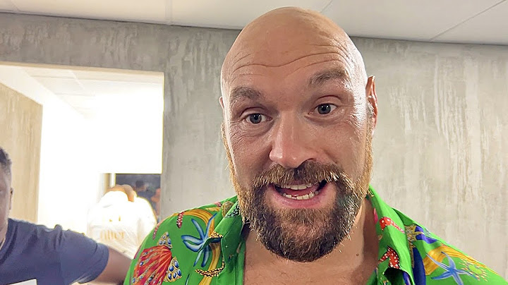 TYSON FURY SAYS REMATCH FOR JAKE PAUL IS WARRANTED!