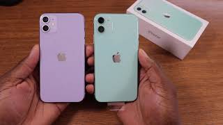 Iphone 11 Green 128gb Unboxing Iphone11 Youtube