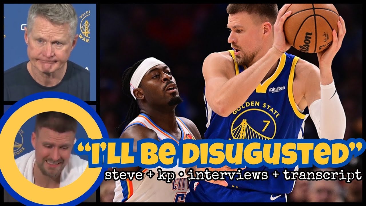 Порзингис: «Я действительно верю, что с этого момента буду здоров»; Керр: Шай, возьми меня за руку.