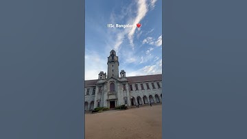 IISc Bangalore | Indian Institute of Science #shorts #iisc #iitbombay  #gate #iit