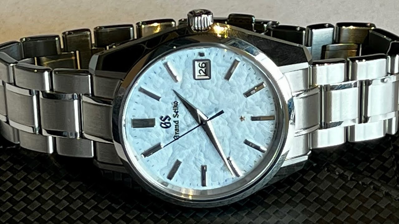 Grand Seiko SBGP017 Sea of Clouds Limited Watch - YouTube