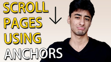 Navigating Within Same Page with ANCHORS in HTML